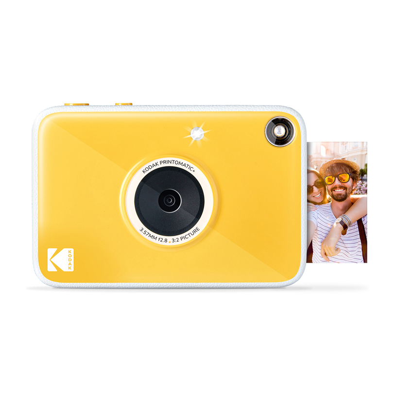 Фотоапарат за моментни снимки KODAK PRINTOMATIC + YELLOW Фотоапарат за моментни снимки KODAK PRINTOMATIC + YELLOW