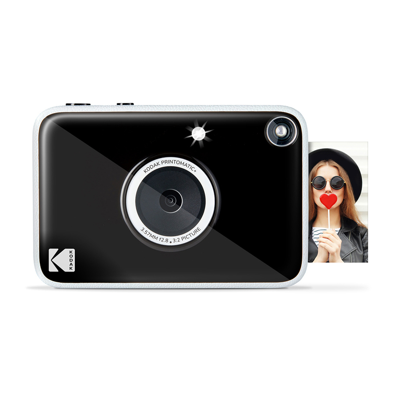 Фотоапарат за моментни снимки KODAK PRINTOMATIC + BLACK Фотоапарат за моментни снимки KODAK PRINTOMATIC + BLACK