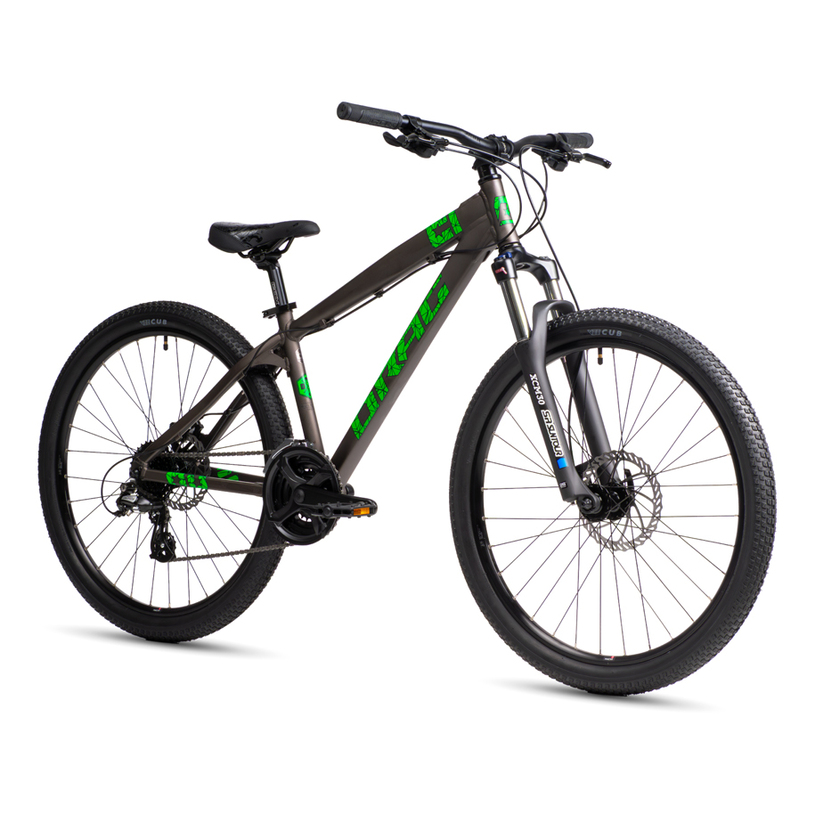 Велосипед DRAG C1 Pro AC-38 М 26" BR/GRN СКОРОСТИ 24, РАМКА АЛУМИНИЕВА Велосипед DRAG C1 Pro AC-38 М 26" BR/GRN СКОРОСТИ 24, РАМКА АЛУМИНИЕВА