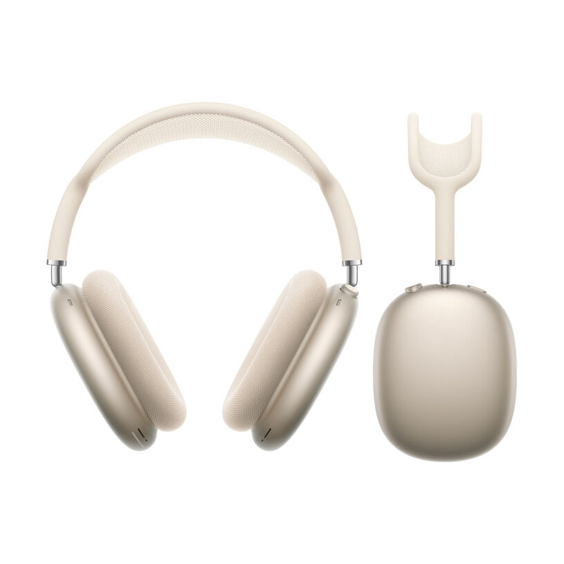 Стерео слушалки APPLE MAX 2 STARLIGHT MHWL4ZM/A Стерео слушалки APPLE MAX 2 STARLIGHT MHWL4ZM/A