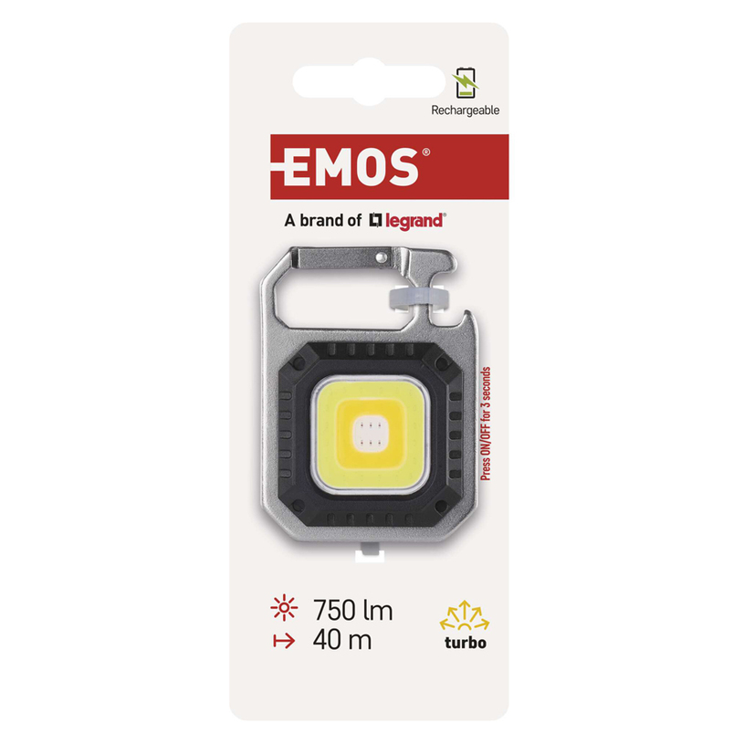 Torch EMOS COB LED 7В1 500 MAH 750LM Torch EMOS COB LED 7В1 500 MAH 750LM