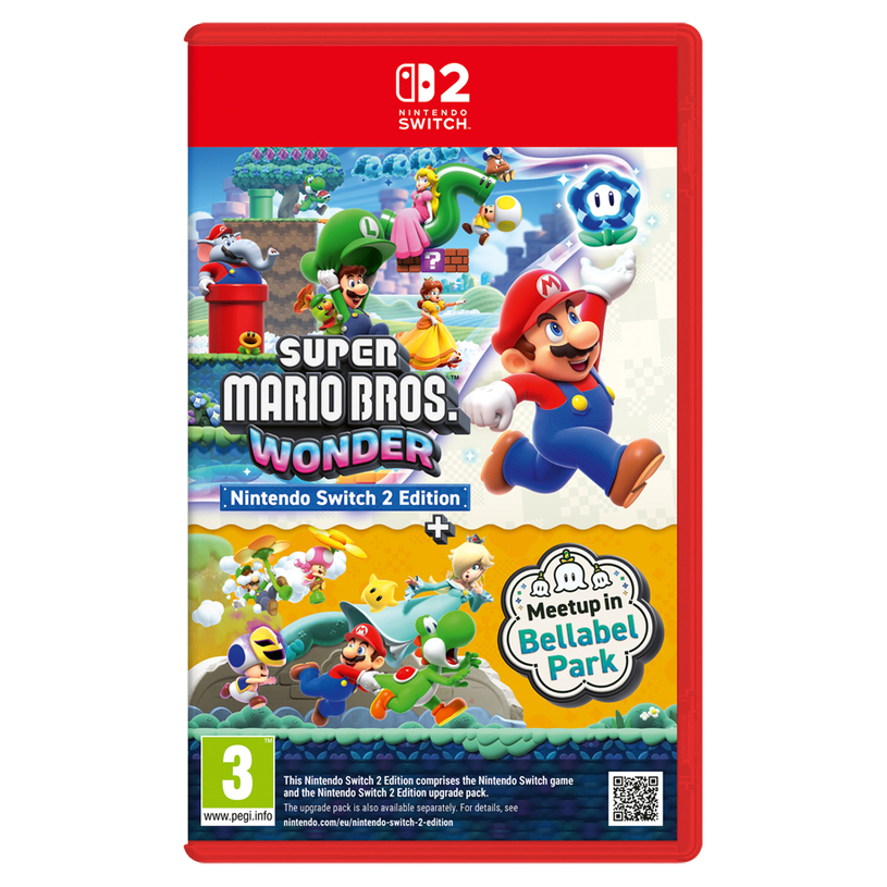 Game SUPER MARIO BROS WONDER + MEETUP IN BELLABEL PARK NINTENDO SWITCH 2 Game SUPER MARIO BROS WONDER + MEETUP IN BELLABEL PARK NINTENDO SWITCH 2