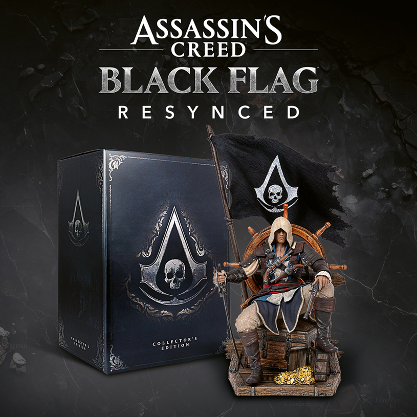 Game ASSASSINS CREED BLACK FLAG RESYNCED COLLECTORS EDITION PLAYSTATION 5 PS5 Game ASSASSINS CREED BLACK FLAG RESYNCED COLLECTORS EDITION PLAYSTATION 5 PS5