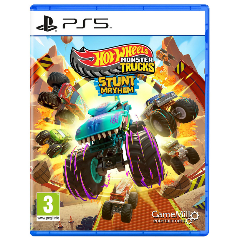 Игра HOT WHEELS MONSTER TRUCKS STUNT MAYHEM PLAYSTATION 5 PS5 Игра HOT WHEELS MONSTER TRUCKS STUNT MAYHEM PLAYSTATION 5 PS5