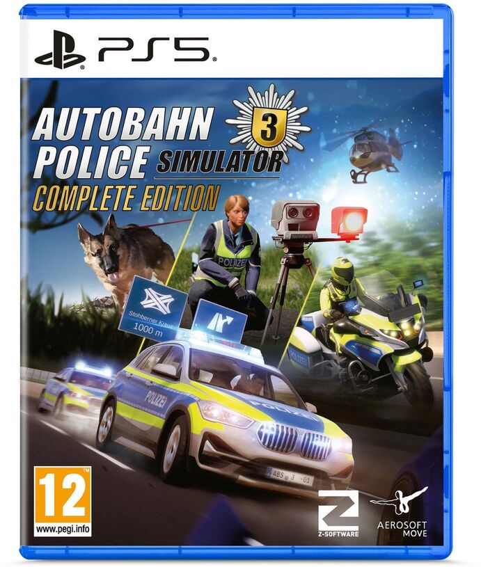Игра AUTOBAHN POLICE SIMULATOR 3 COMPLETE EDITION AUTOBAHN POLICE SIMULATOR 3 PS5 Игра AUTOBAHN POLICE SIMULATOR 3 COMPLETE EDITION AUTOBAHN POLICE SIMULATOR 3 PS5
