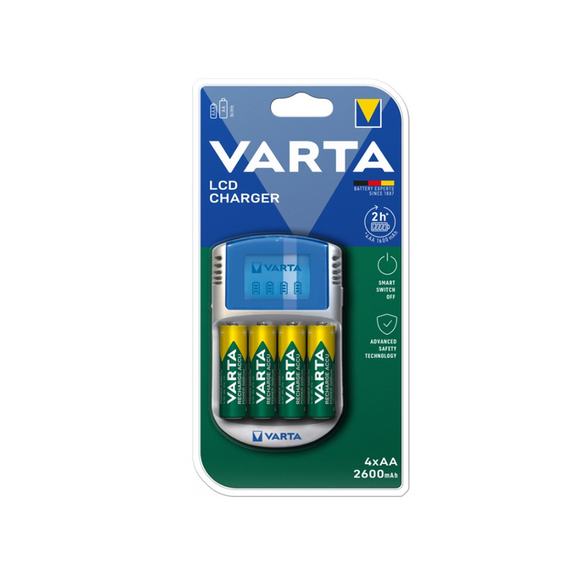 CH.VARTA  POWER LCD 4x2500 MAH