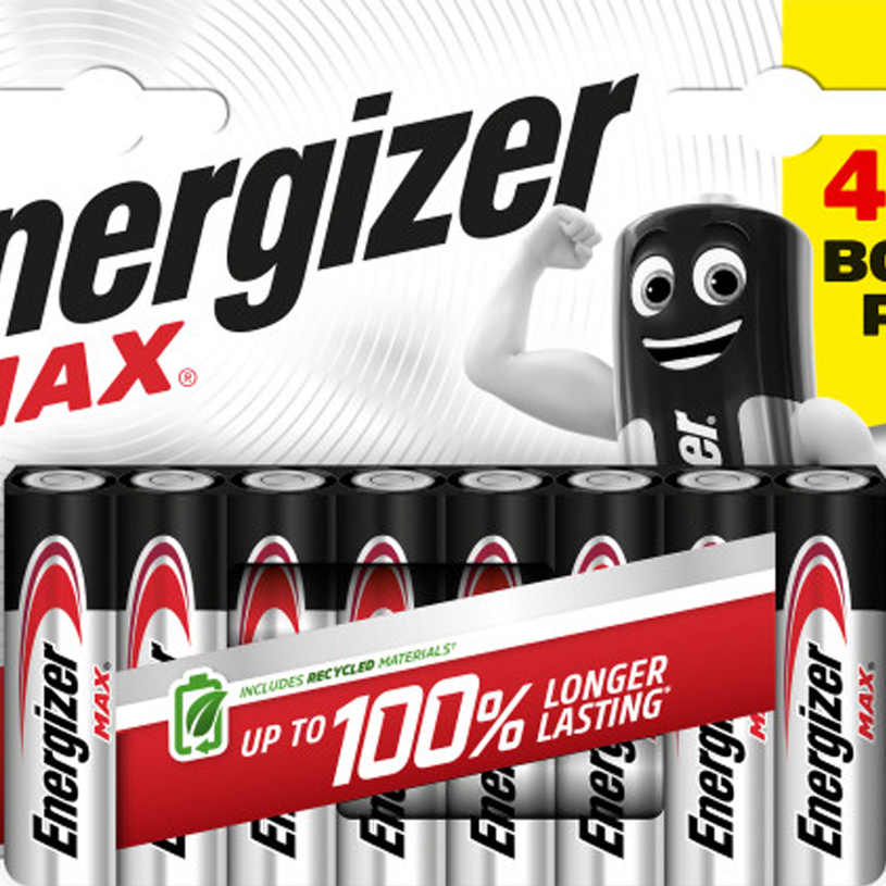 БАТЕРИИ ENERGIZER MAX AA БАТЕРИИ ENERGIZER MAX AA