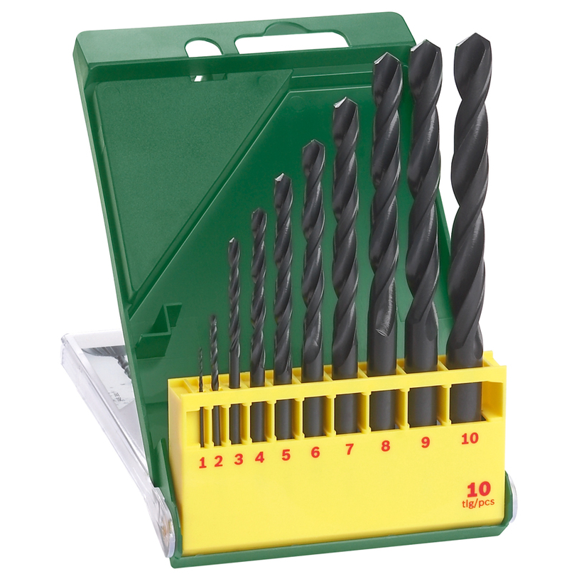 SET OF 10 METAL DRILL BIT BOSCH 10 БРОЯ SET OF 10 METAL DRILL BIT BOSCH 10 БРОЯ