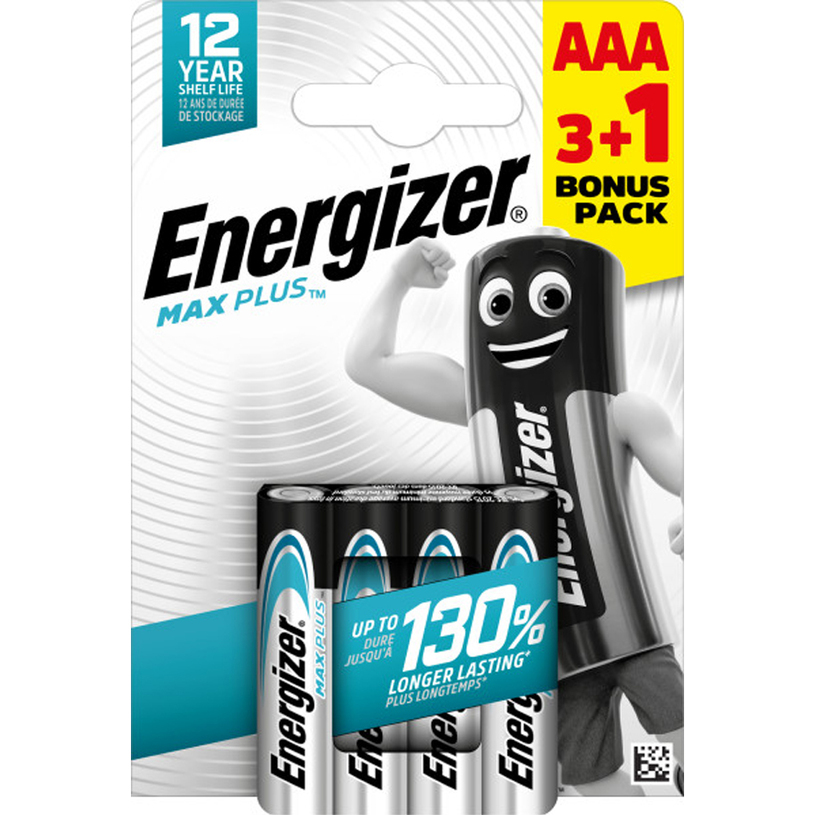 BATTERIES ENERGIZER MAX PLUS AAA BATTERIES ENERGIZER MAX PLUS AAA
