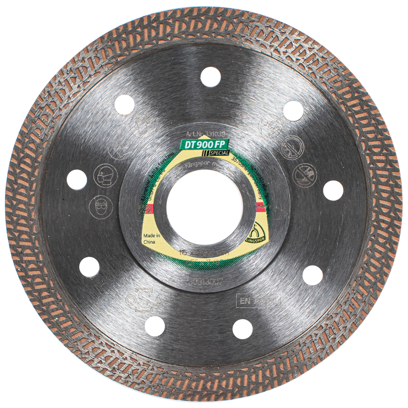 ДИАМАНТЕН ДИСК ЗА РЯЗАНЕ НА НЕМЕТАЛ KLINGSPOR 115x1.4x22.23 ДИАМАНТЕН ДИСК ЗА РЯЗАНЕ НА НЕМЕТАЛ KLINGSPOR 115x1.4x22.23