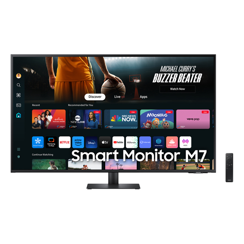 Monitor SAMSUNG LS43DM702UUXDU 0.248 мм, 178°/178°, VA, 43.0 ", 109.2 см, 3840x2160, 60.00 Hz, 4.00 ms, HDMI, USB-C Monitor SAMSUNG LS43DM702UUXDU 0.248 мм, 178°/178°, VA, 43.0 ", 109.2 см, 3840x2160, 60.00 Hz, 4.00 ms, HDMI, USB-C