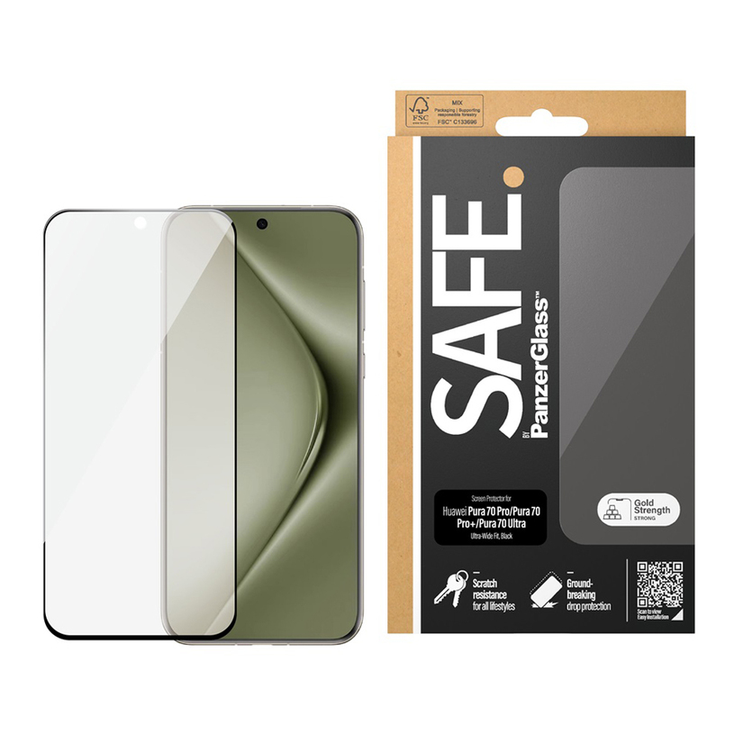 СТЪКЛО SAFE HUAWEI PURA 70 PRO/ULT BK СТЪКЛО SAFE HUAWEI PURA 70 PRO/ULT BK