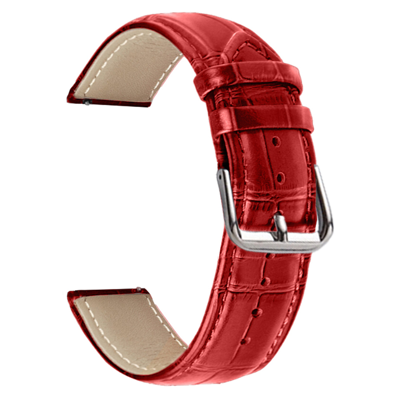 LEATHER STRAP TRENDER TR-CFX20RD 20 mm RED LEATHER STRAP TRENDER TR-CFX20RD 20 mm RED