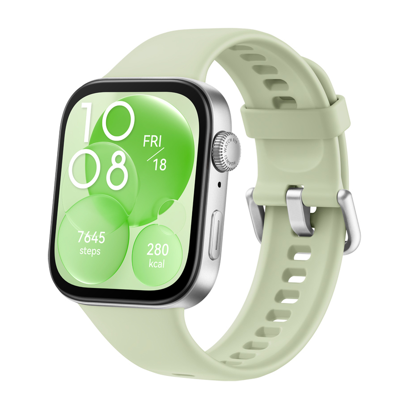 Смарт часовник HUAWEI WATCH FIT 3 SLO-B09 GREEN Fluoroelastomer Strap 43.2 MM, GPS, ПУЛСОМЕР, SPO2 Смарт часовник HUAWEI WATCH FIT 3 SLO-B09 GREEN Fluoroelastomer Strap 43.2 MM, GPS, ПУЛСОМЕР, SPO2