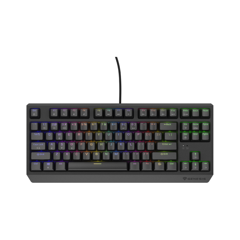 Клавиатура GENESIS THOR 230 TKL BK NKG-2079 OUTEMU BROWN SWITCHES Клавиатура GENESIS THOR 230 TKL BK NKG-2079 OUTEMU BROWN SWITCHES