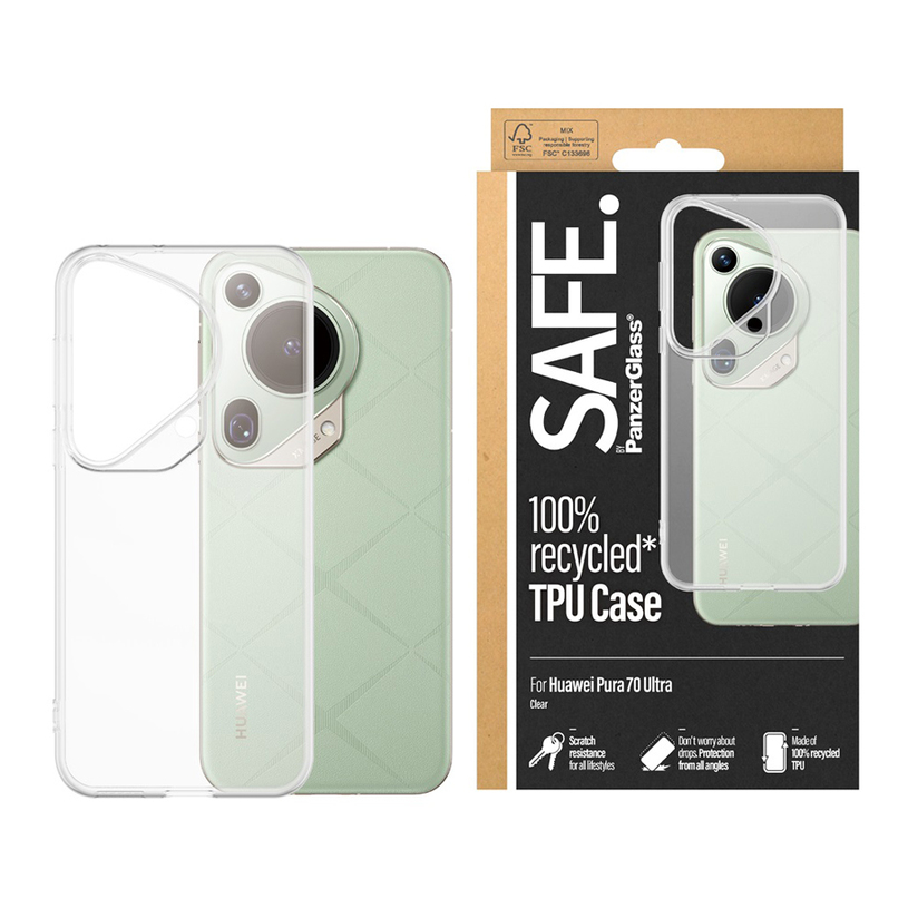 КАЛЪФ SAFE HUAWEI PURA 70 ULTRA CLEAR КАЛЪФ SAFE HUAWEI PURA 70 ULTRA CLEAR