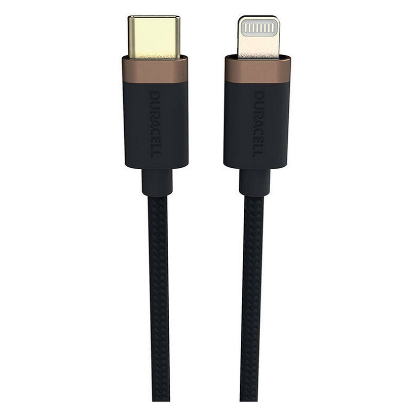 КАБЕЛ DURACELL USB-C LIGHTINIG 1 m 9012A КАБЕЛ DURACELL USB-C LIGHTINIG 1 m 9012A