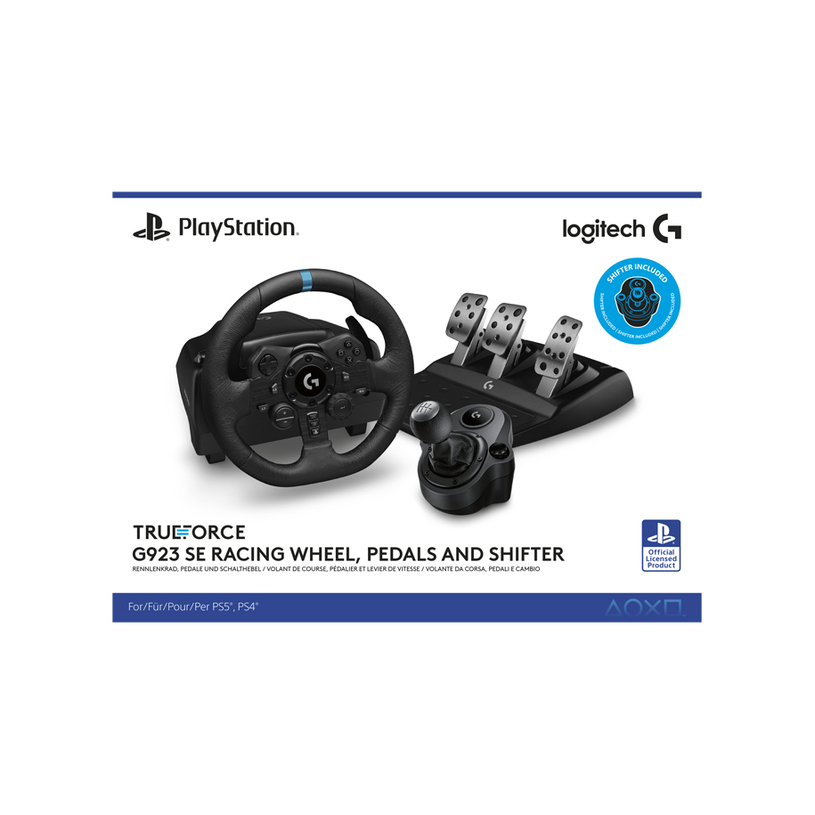 Волан и скоростен лост LOGITECH TRUEFORCE G923 SE COMBO PS4/PS5/PC 991-000531 Волан и скоростен лост LOGITECH TRUEFORCE G923 SE COMBO PS4/PS5/PC 991-000531
