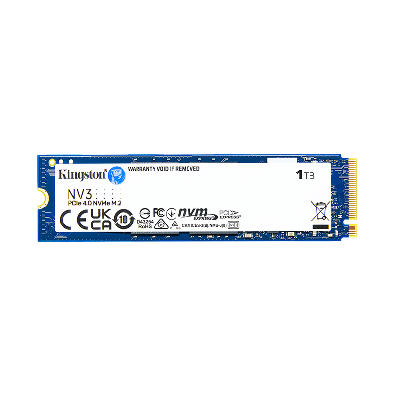 Internal drive KINGSTON NV3 SNV3S/1000G NVMe M.2 Internal drive KINGSTON NV3 SNV3S/1000G NVMe M.2
