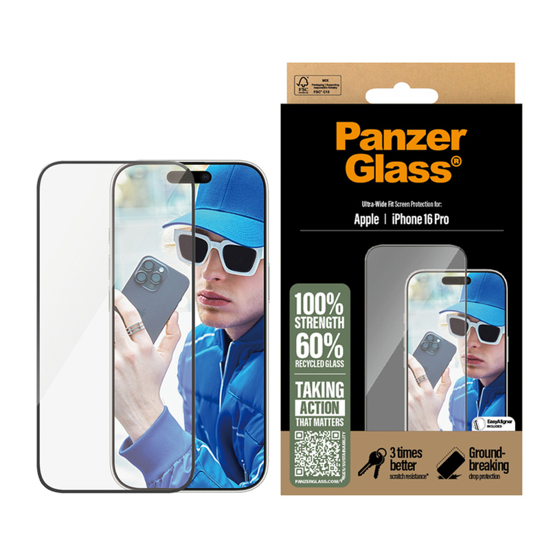 СТЪКЛО PG IIPHONE 16 PRO UWF СТЪКЛО PG IIPHONE 16 PRO UWF