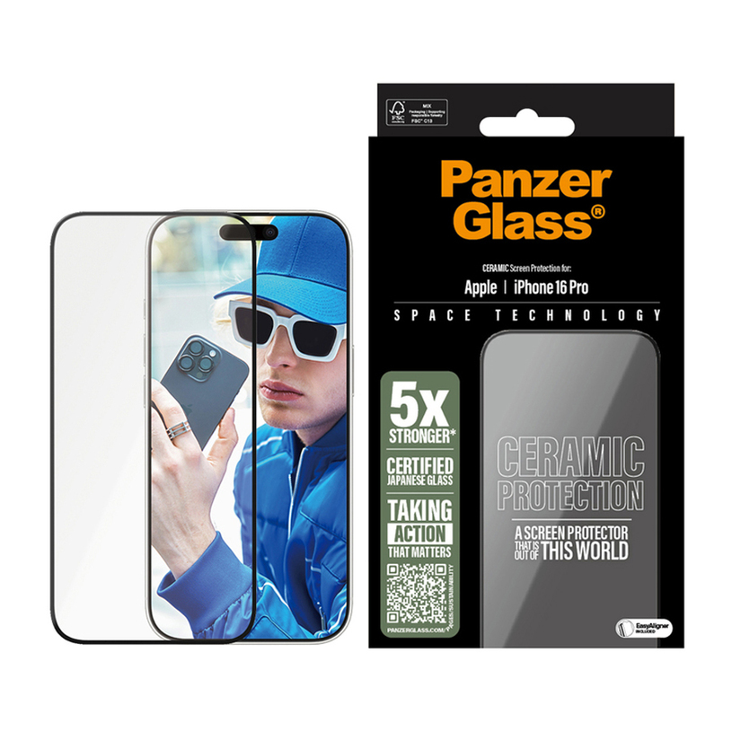 СТЪКЛО PG IPHONE 16 PRO CERAMIC СТЪКЛО PG IPHONE 16 PRO CERAMIC