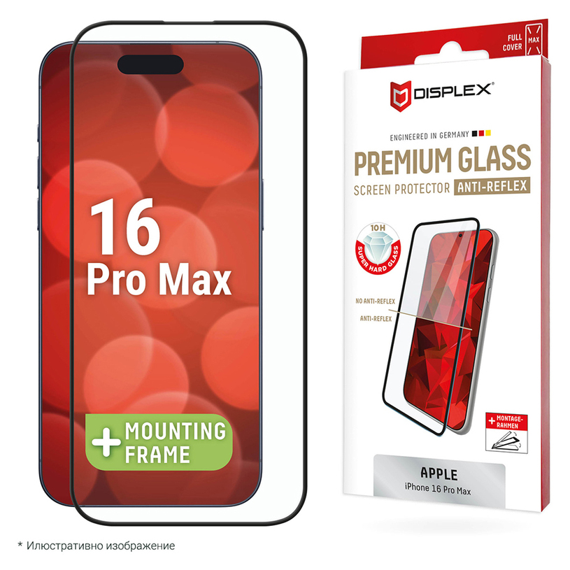 СТЪКЛО DISPLEX IPHONE 16PRO MAX 3D 01998 СТЪКЛО DISPLEX IPHONE 16PRO MAX 3D 01998