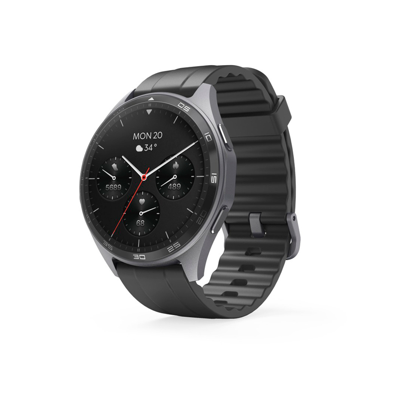 Смарт часовник HAMA SMART WATCH 7010 AMOLED 178618 46 MM, GPS, ПУЛСОМЕР, SPO2 Смарт часовник HAMA SMART WATCH 7010 AMOLED 178618 46 MM, GPS, ПУЛСОМЕР, SPO2