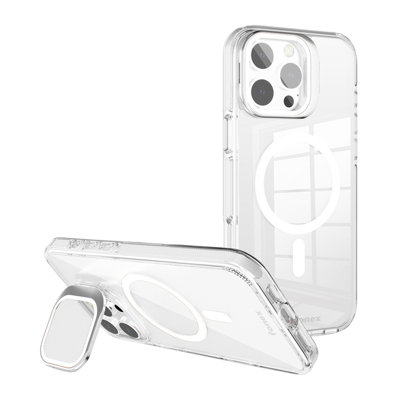 КАЛЪФ FONEX IMP IPHONE 16 PLUS CLEAR/WHT КАЛЪФ FONEX IMP IPHONE 16 PLUS CLEAR/WHT