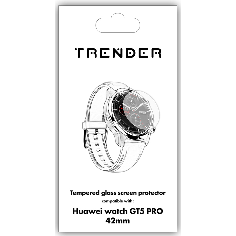 СТЪКЛО TRENDER HUAWEI WATCH GT5 PRO 42 mm СТЪКЛО TRENDER HUAWEI WATCH GT5 PRO 42 mm