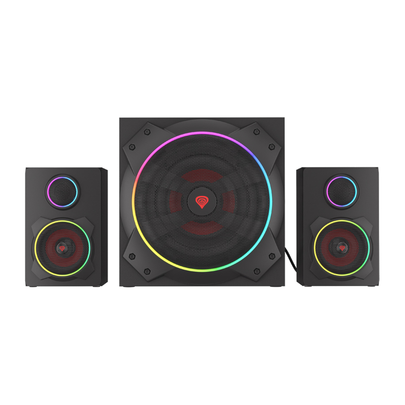 PC Speakers GENESIS HELIUM 800BT NCS-1772 ARGB PC Speakers GENESIS HELIUM 800BT NCS-1772 ARGB