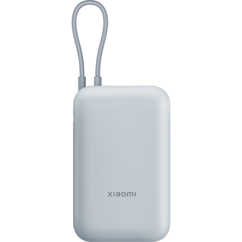EXTERNAL BATTERY XIAOMI 10000 mAh BHR9073GL BLUE 22.5W вграден USB-C кабел EXTERNAL BATTERY XIAOMI 10000 mAh BHR9073GL BLUE 22.5W вграден USB-C кабел
