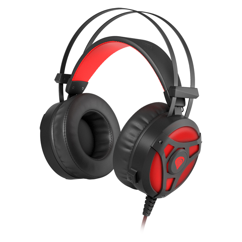 Слушалки GENESIS NEON 360 BLACK/RED NSG-1107 Слушалки GENESIS NEON 360 BLACK/RED NSG-1107