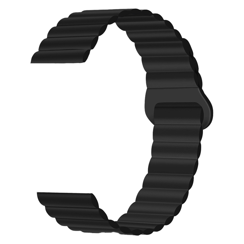 MAGNETIC STRAP WITH SILICONE COVER TRENDER Loop TR-ML20BK 20 mm BLACK MAGNETIC STRAP WITH SILICONE COVER TRENDER Loop TR-ML20BK 20 mm BLACK