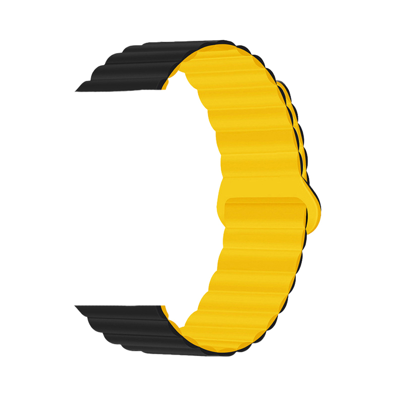 МАГНИТНА КАИШКА СЪС СИЛИКОНОВО ПОКРИТЕ TRENDER Loop TR-AML45BKYW APPLE 44/45 mm BLACK/ORANGE МАГНИТНА КАИШКА СЪС СИЛИКОНОВО ПОКРИТЕ TRENDER Loop TR-AML45BKYW APPLE 44/45 mm BLACK/ORANGE