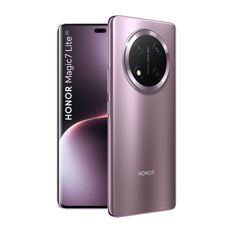 Смартфон GSM HONOR MAGIC 7 LITE 256/8 PURPLE 6.78 ", 256 GB, RAM 8 GB, 108+5 MP, 5G Смартфон GSM HONOR MAGIC 7 LITE 256/8 PURPLE 6.78 ", 256 GB, RAM 8 GB, 108+5 MP, 5G