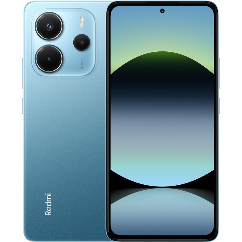 Смартфон GSM XIAOMI REDMI NOTE 14 BLUE 6.67 ", 128 GB, RAM 6 GB, 108+2+2 MP Смартфон GSM XIAOMI REDMI NOTE 14 BLUE 6.67 ", 128 GB, RAM 6 GB, 108+2+2 MP