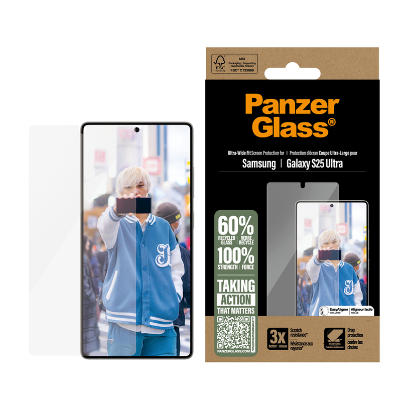 СТЪКЛО PG SAMSUNG S25 ULTRA UWF СТЪКЛО PG SAMSUNG S25 ULTRA UWF