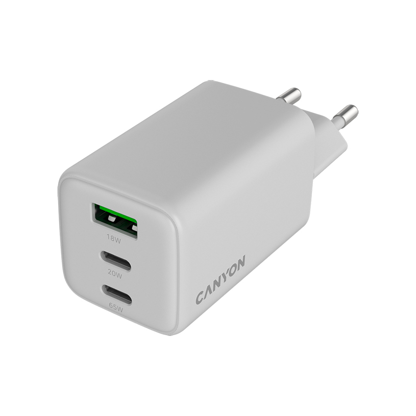 ЗАРЯДНО 220V CANYON GaN 65W CNS-CUW65ACC ЗАРЯДНО 220V CANYON GaN 65W CNS-CUW65ACC