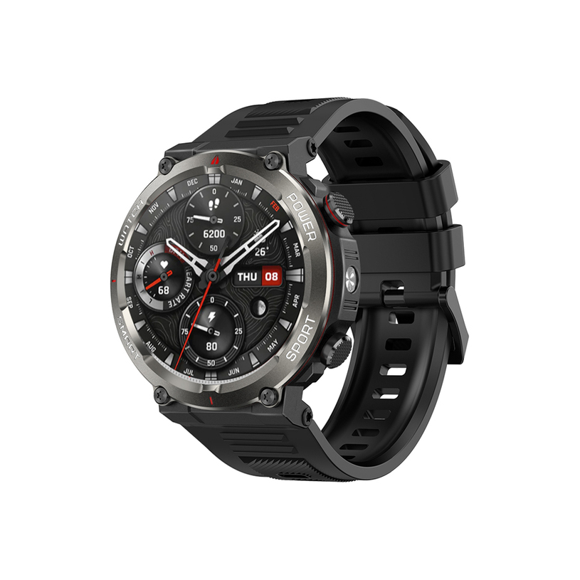 Smart watch BLACKVIEW W50 PRO BLACK 55 MM, HEART RATE MONITOR, SPO2 Smart watch BLACKVIEW W50 PRO BLACK 55 MM, HEART RATE MONITOR, SPO2
