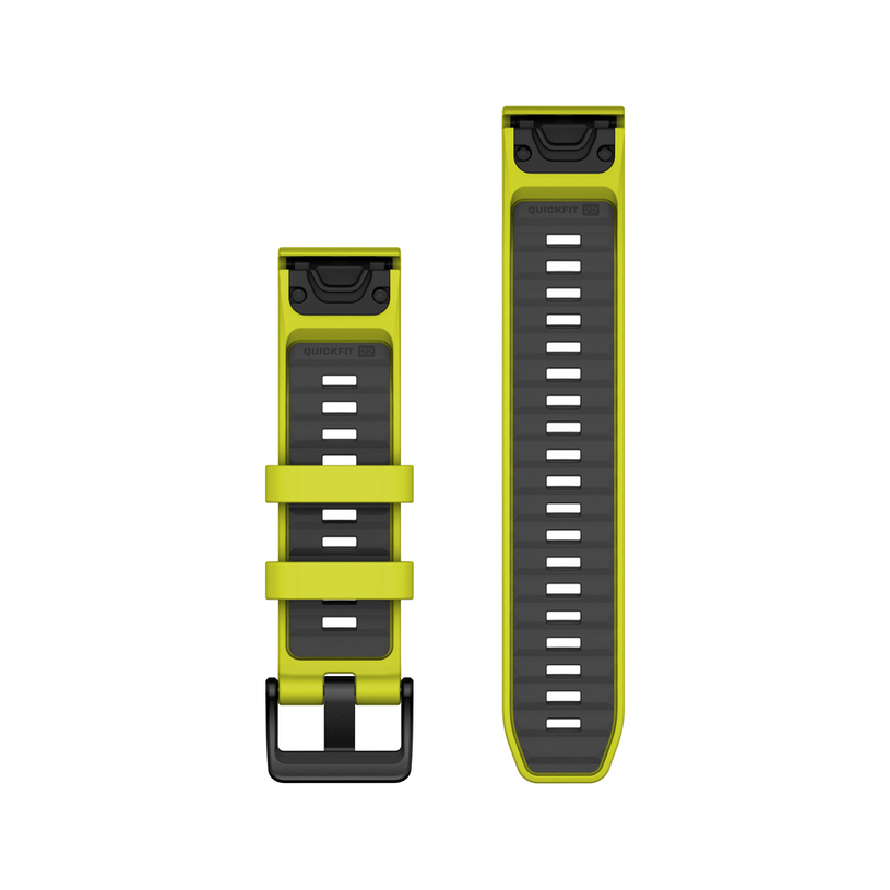 SILICONE STRAP GARMIN QuickFit 22 mm Silicone Lime 010-13392-08 SILICONE STRAP GARMIN QuickFit 22 mm Silicone Lime 010-13392-08