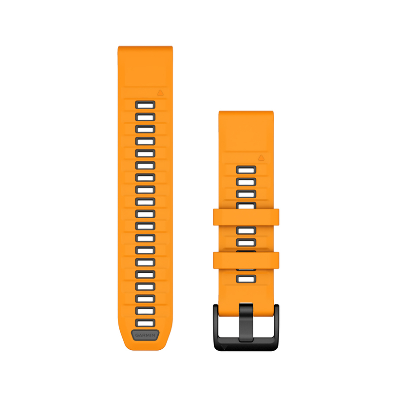 SILICONE STRAP GARMIN QuickFit 26 mm Silicone Orange 010-13393-01 SILICONE STRAP GARMIN QuickFit 26 mm Silicone Orange 010-13393-01