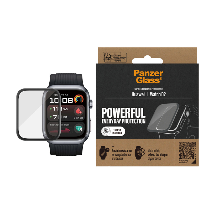 СТЪКЛО PANZERGLASS HUAWEI WATCH D2 СТЪКЛО PANZERGLASS HUAWEI WATCH D2