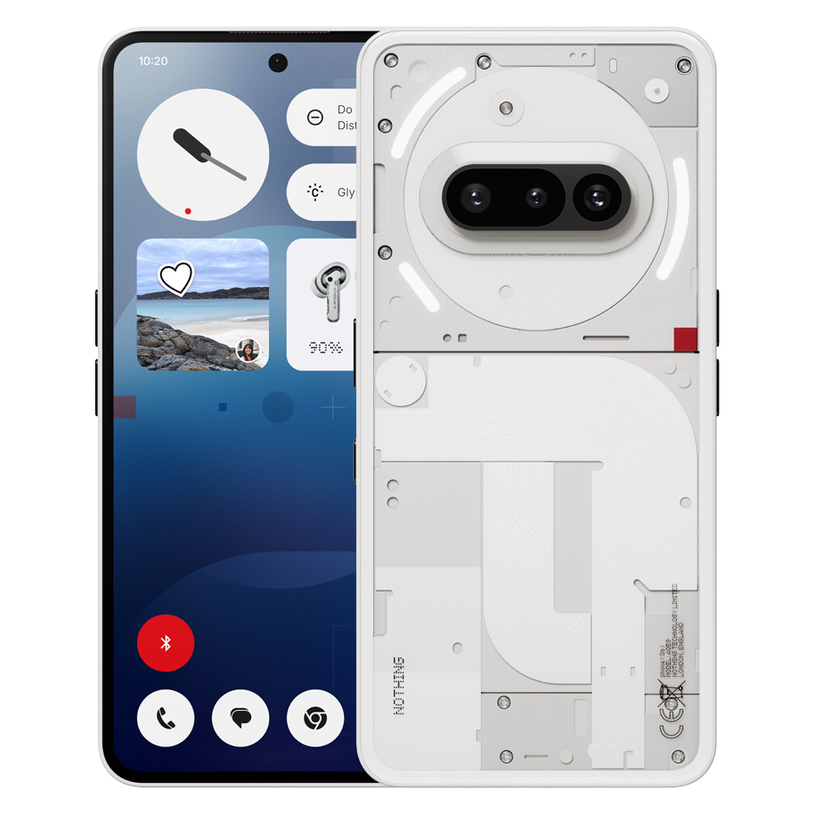 Смартфон GSM NOTHING PHONE(3A) 128/8 WHITE 6.77 ", 128 GB, RAM 8 GB, 50+50+8 MP, 5G Смартфон GSM NOTHING PHONE(3A) 128/8 WHITE 6.77 ", 128 GB, RAM 8 GB, 50+50+8 MP, 5G