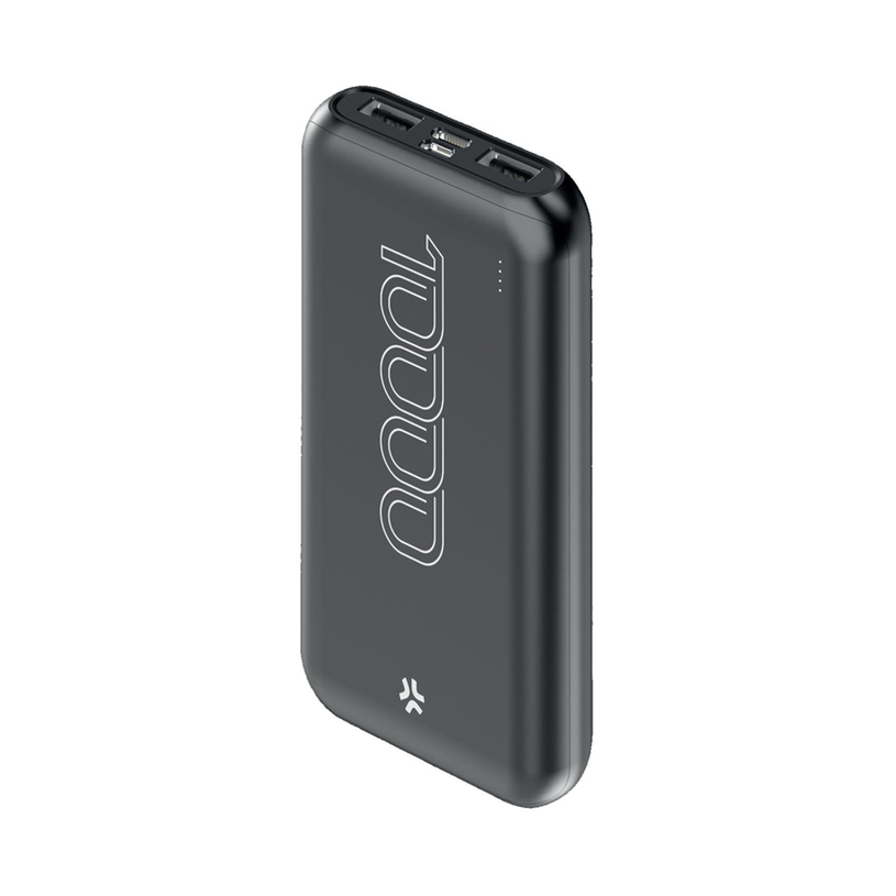 EXTERNAL BATTERY CELLY 10000 mAh BLACK EXTERNAL BATTERY CELLY 10000 mAh BLACK