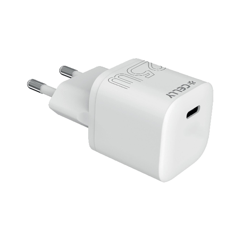 ЗАРЯДНО 220V CELLY 25W USB-C ЗАРЯДНО 220V CELLY 25W USB-C