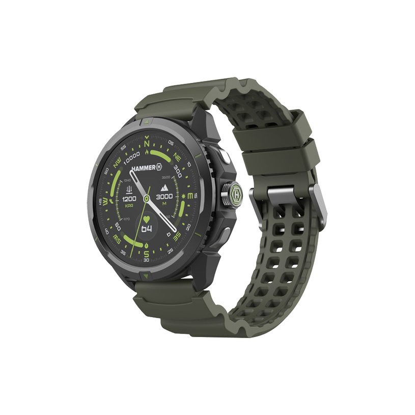 Смарт часовник MYPHONE HAMMER WATCH 2 MILITARY ПУЛСОМЕР, SPO2 Смарт часовник MYPHONE HAMMER WATCH 2 MILITARY ПУЛСОМЕР, SPO2