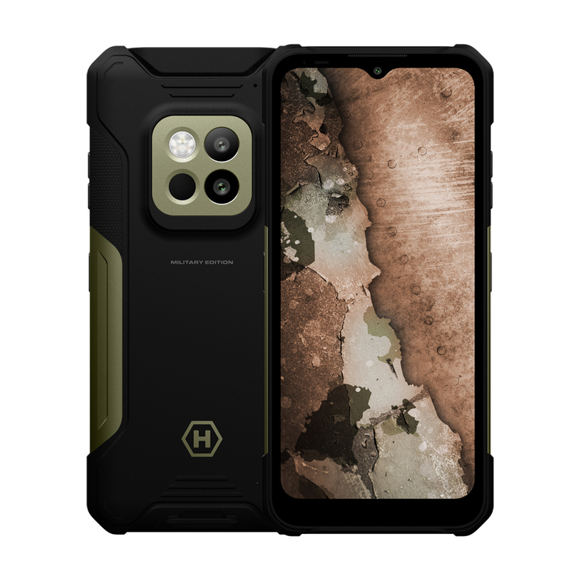 Smartphone GSM MYPHONE HAMMER CONSTRUCTION 2 THERMAL 5G Military Edition 6.58 ", 256 GB, RAM 8 GB, 108+8 MP, 5G Smartphone GSM MYPHONE HAMMER CONSTRUCTION 2 THERMAL 5G Military Edition 6.58 ", 256 GB, RAM 8 GB, 108+8 MP, 5G