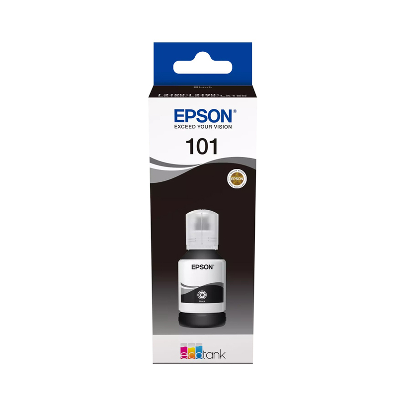 МАСТИЛО EPSON 101 ECOTANK BLACK 127 ML МАСТИЛО EPSON 101 ECOTANK BLACK 127 ML