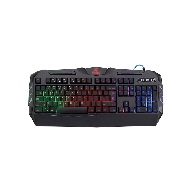 Клавиатура DEFENDER WAREWOLF GK-120DL 45124 Клавиатура DEFENDER WAREWOLF GK-120DL 45124
