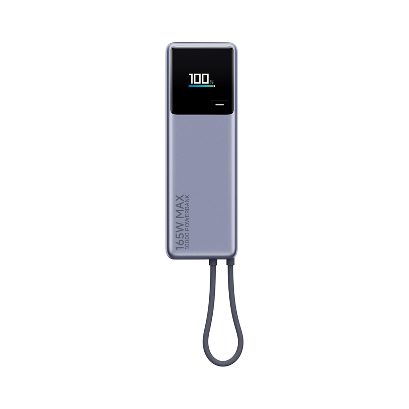 ВЪНШНА БАТЕРИЯ XIAOMI 10000 mAh 165 W BHR9361GL вграден USB-C кабел ВЪНШНА БАТЕРИЯ XIAOMI 10000 mAh 165 W BHR9361GL вграден USB-C кабел